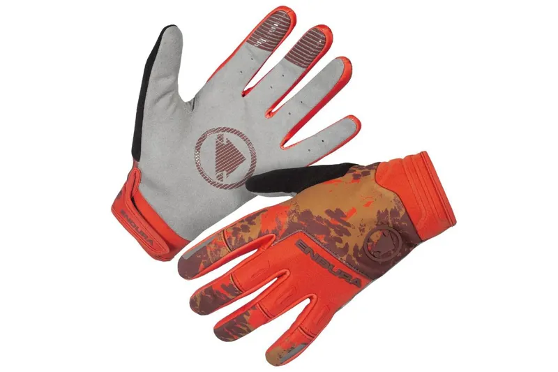 Endura SingleTrack Windproof Winter MTB Glove - Paprika